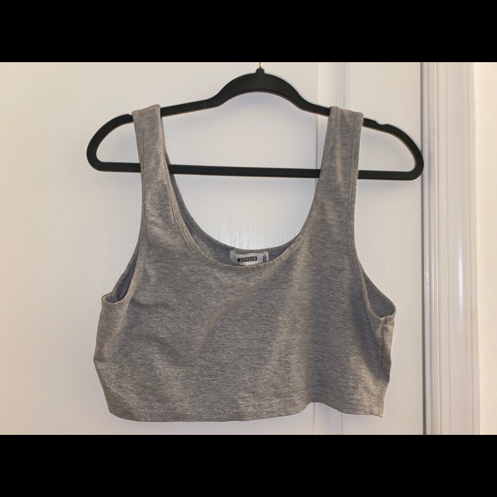Grey bralette